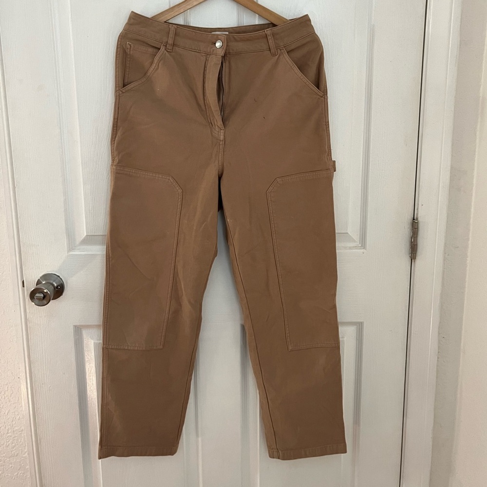 Aritzia Wilfred Khaki Utility Pants
